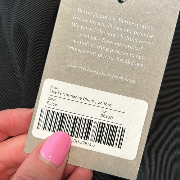 NWT Everlane The Performance Chino | Uniform - Picture 16 of 16